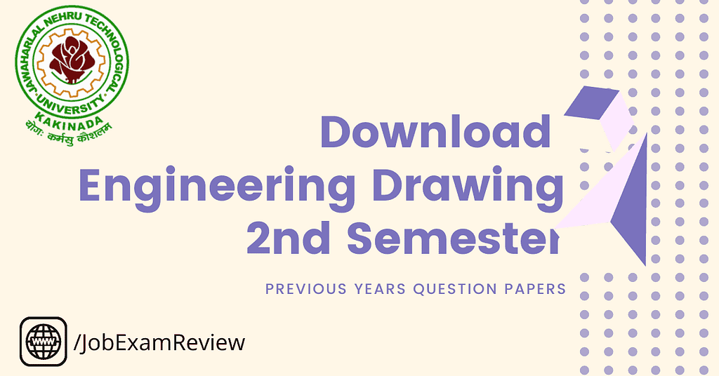 B.Tech Engineering drawing 2nd sem